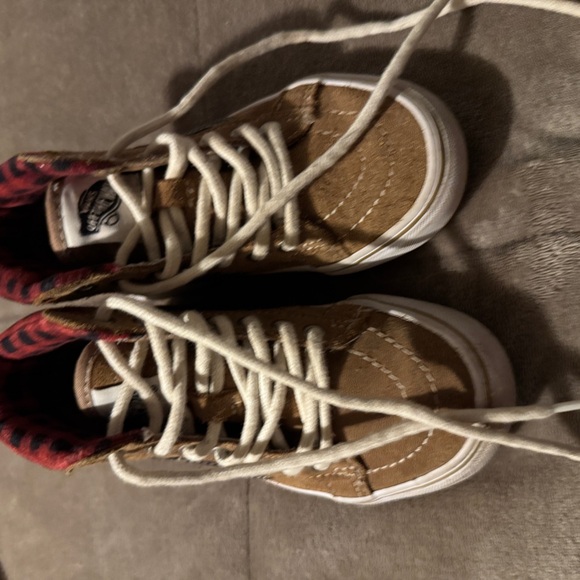 Vans Brown Sneakers with Suede Material and High-Top Design - Picture 3 of 5